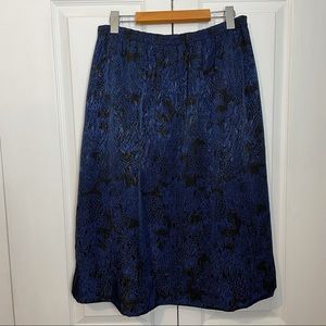 Floral Skirt 14 PETITE Whimisigoth